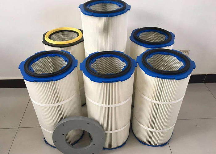 Reliable Dust Collector Filter Cartridge Well Abrasive Resistance Galvanized