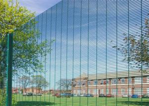Quality PVC Coated 358 High Security Fencing Anti Climb 358 Fence For Airport Or Military wholesale