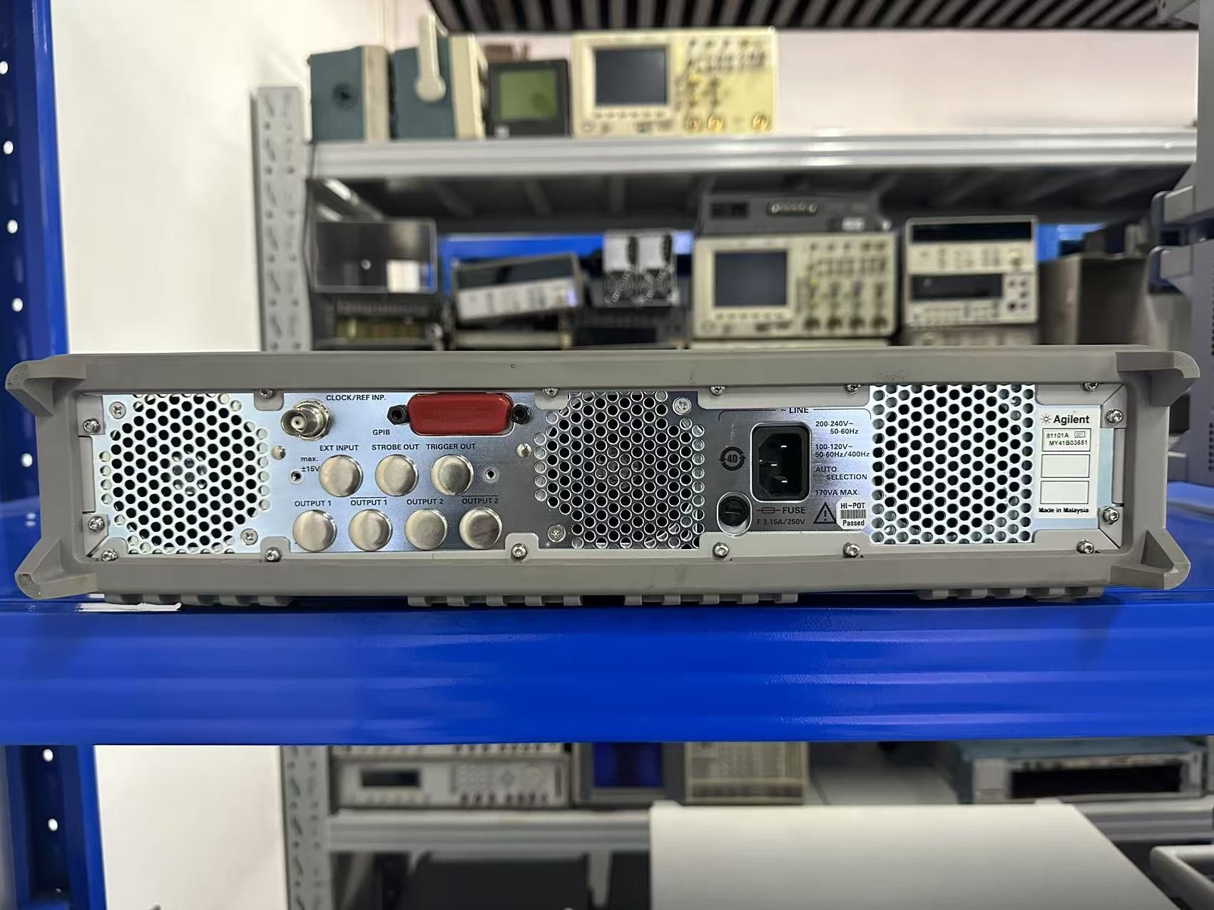 Tested Agilent Keysight 81101A Pulse Generator 50 MHz In Full Working Conditions