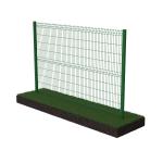 60mm Powder Coating Welded V Mesh Fencing 2.5m 4mm