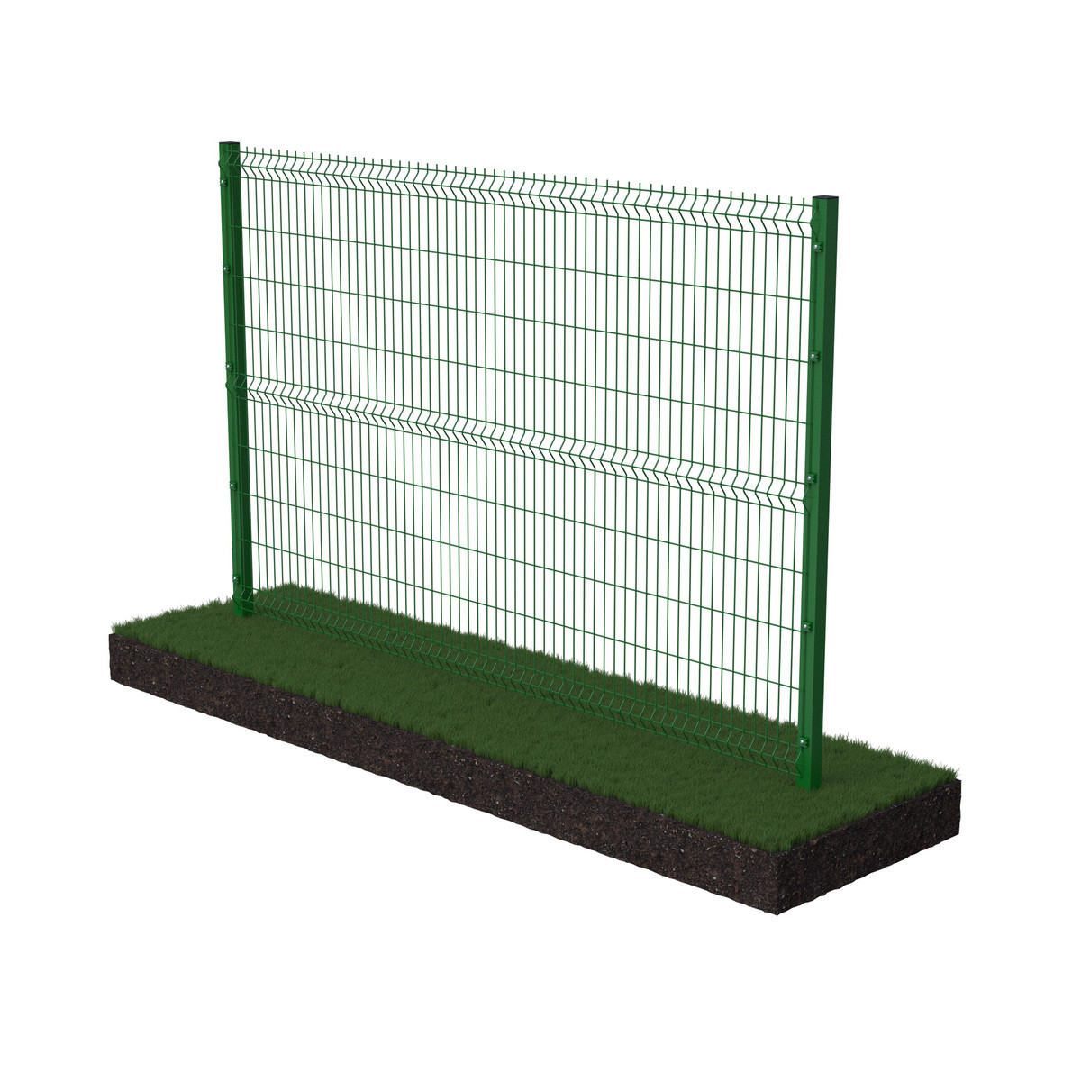 Backyard And Garden V Mesh Security Fence 60mm Powder Coated