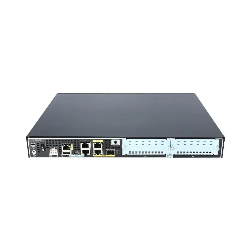 Desktop Voice Security License Bundled Integrated Multi Service Router ISR4321-SEC/K9 with WPA2 Encryption