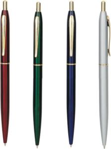 Quality click promotional metal pen, logo can be printed for advertising use wholesale