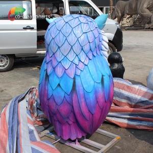 Quality Programmable Fiberglass Animatronic Owl For Amusement Park wholesale