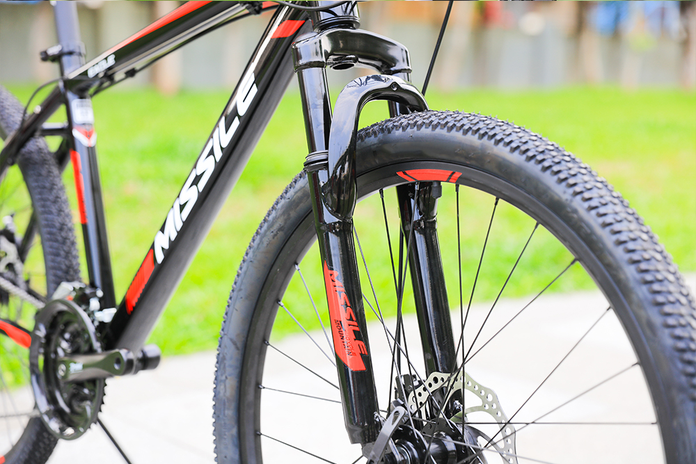 24 Speed Full Suspension Mountain Bike with Aluminum Frame and 26*1.95" Tire Width