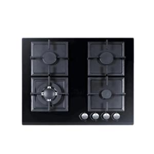 Quality Electronic Ignition Kitchen Stove Cooker Built In 4 Burner Tempered Glass Gas Hob wholesale