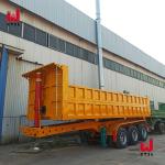 Tipper 30cbm Truck Semi Trailers 45T Hydraulic Dump Trailer