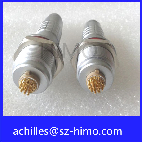 Power adapter supply IP68 lemo waterproof connector K series 0k 1k 2k 3k 5pin male plug
