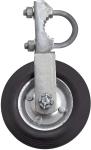 Hot Galvanized Metal Chain Link Fence Rolling Gate Carrier Wheels