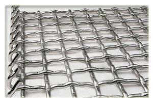 304 stainless steel crimped wire mesh for coal mines/3x3 stainless steel crimped wire mesh