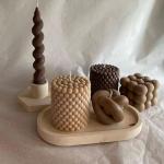 Weddings Custom Shaped Scented Candle Luxury Aesthetic Home Decor Vegan Candle