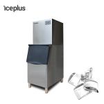 Stainless Steel Crescent Ice Maker Corrosion Resistant 150kg-250kg Ice Storage