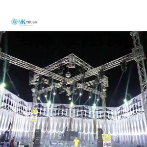 Quality Outdoor Event Stage Screen Display Concert Truss 400*400mm with 25*2mm Brace Tube wholesale