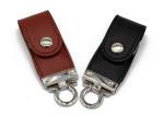 USB Factory supply Show Life Brand 8G 3.0 black color leather USB with