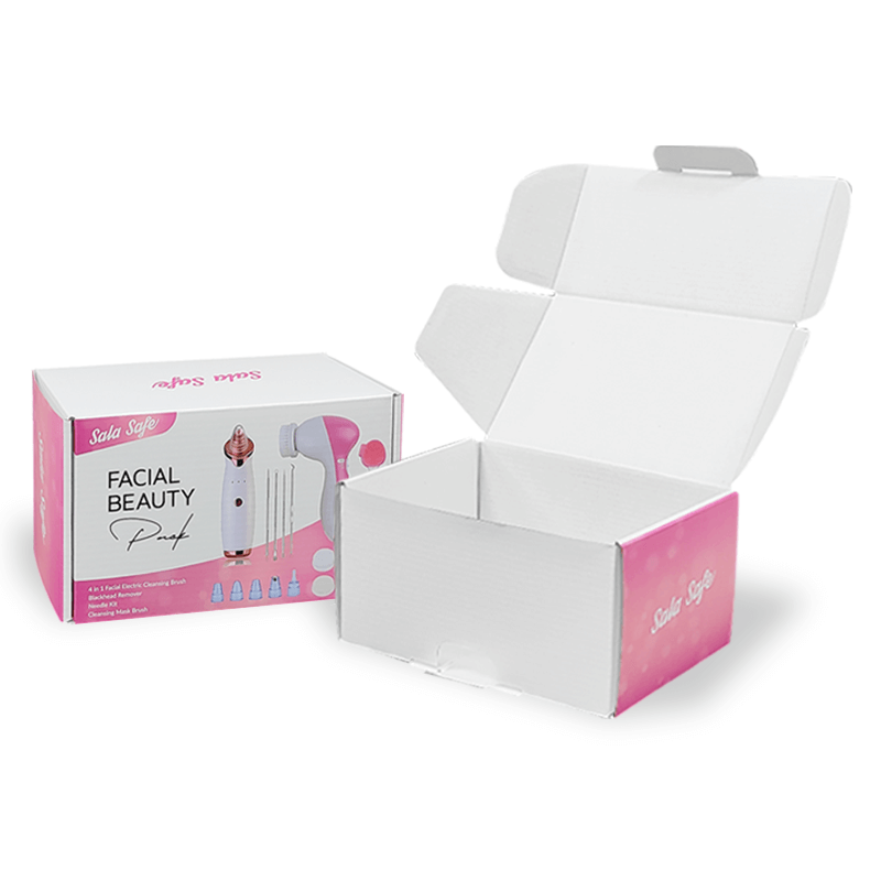 Rigid Art Paper Corrugated Shipping Boxes Recyclable Customized Logo Acceptable