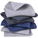 Cotton Waffle Weave Kitchen Dish Cloths Absorbent Quick Drying 12x12 Inches