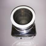 OEM ODM Double Skin Chimney , Double Wall Boiler Flue Mechanical Polished CE