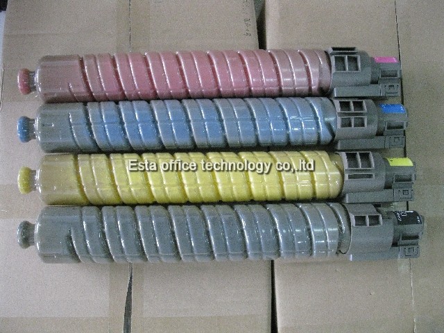 Original CMYK Ricoh Toner Cartridge MPC5000 Black For Aficio MPC5050