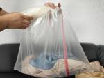 Biodegradable Water Soluble Laundry Bag For Infection Control