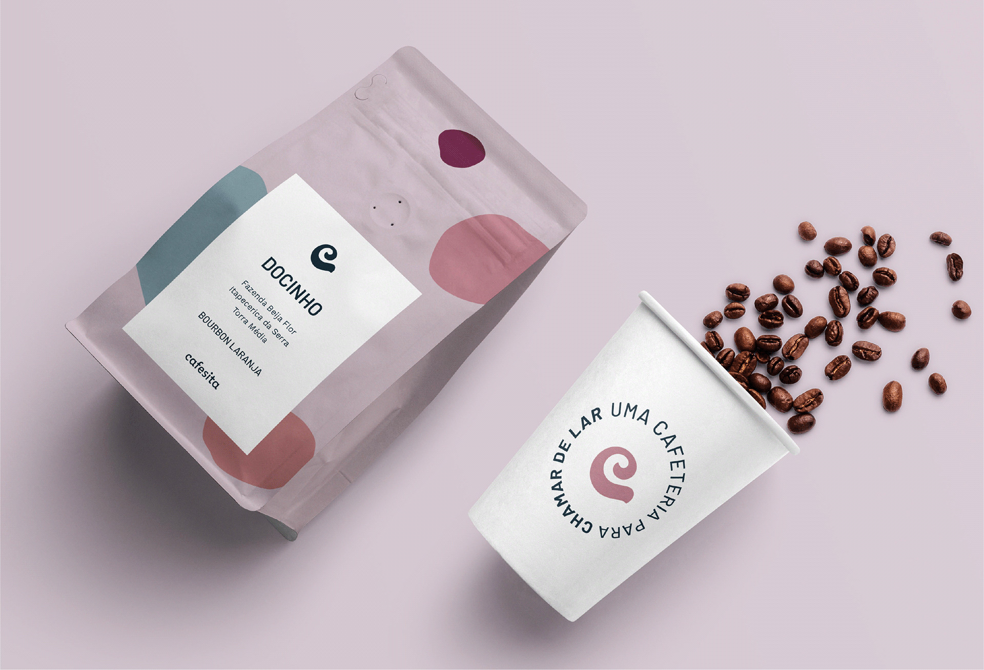 150microns Moisture Proof Flat Bottom Coffee Packing Bags Customized
