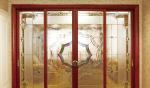decorative glass usded in French door