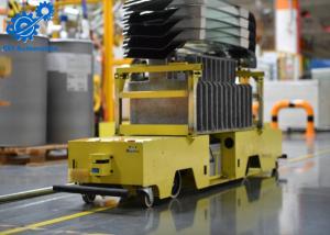 Quality Large Load Capacity AGV Autonomous Guided Vehicle Carbon Steel With Powder Coating wholesale