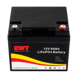 Quality EWT Backup Energy System LiFepo4 12v 60ah Battery pack wholesale