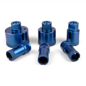 Quality Blue Brazed Diamond Hole Saws For Cutting Porcelain wholesale