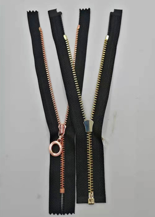 Y Style Metal Teeth Zipper With Auto Lock For Work - Wear / Closed Ended Metal Zips