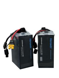 Quality Herewin 14s Battery 53.2V 22000mAh Pouch Soft Pack 25C LiHv Battery For Drones wholesale