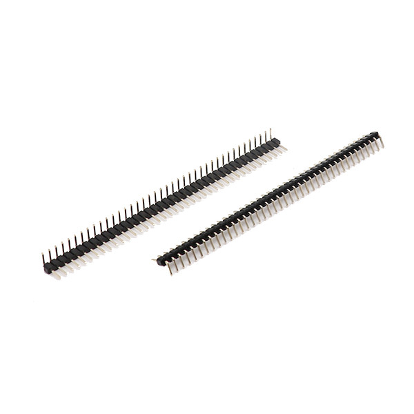 2.0mm Pitch Single Row Pin Header Connectors 90 Degree 2-50p