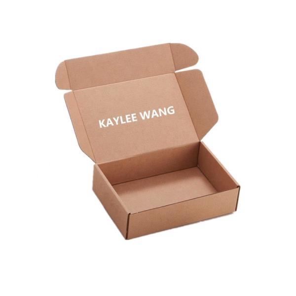 Wholesale OEM Corrugated paper gift package Mailer box shipping paper boxes Fold