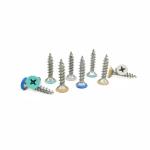 DIN Stainless Steel Self Tapping Screws Countersunk Hexagonal Cross Mountain
