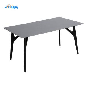Quality 1500*850mm Modern customized Ceramic top Dining Table, knock-down, indoor type wholesale
