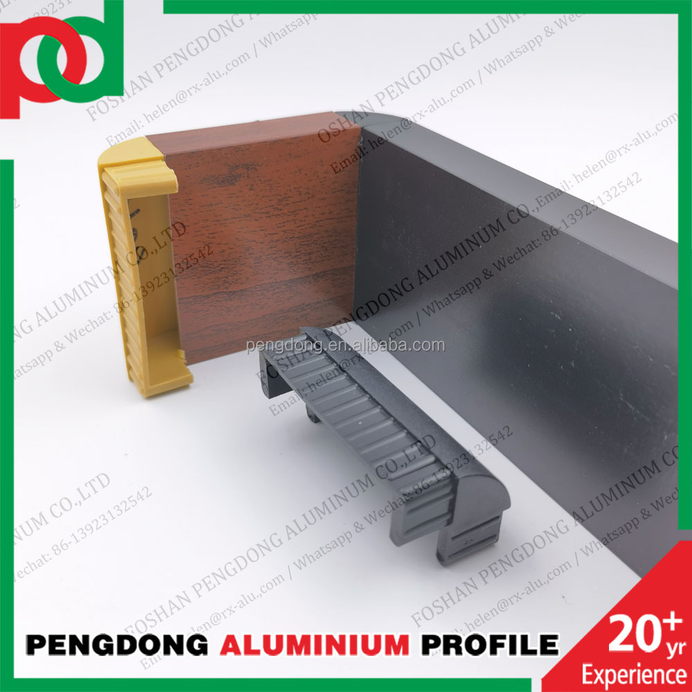 Classic Libya Egypt Turkey Aluminium Kitchen Extrusion Frames Aluminum Cabinet Section