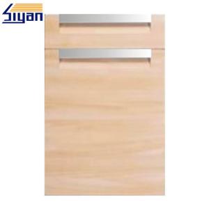 Quality Flat Shaker Kitchen Cabinet Doors Wooden Laminated Replacement Kitchen Unit Doors wholesale