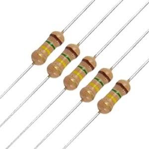 Quality 1/4W 250V 150K ohm Axial Carbon Film Resistors wholesale