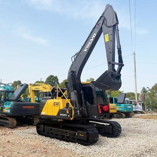 14000kg EC140 Used Volvo Excavators Crawler 14Ton Earthmoving Used Compact