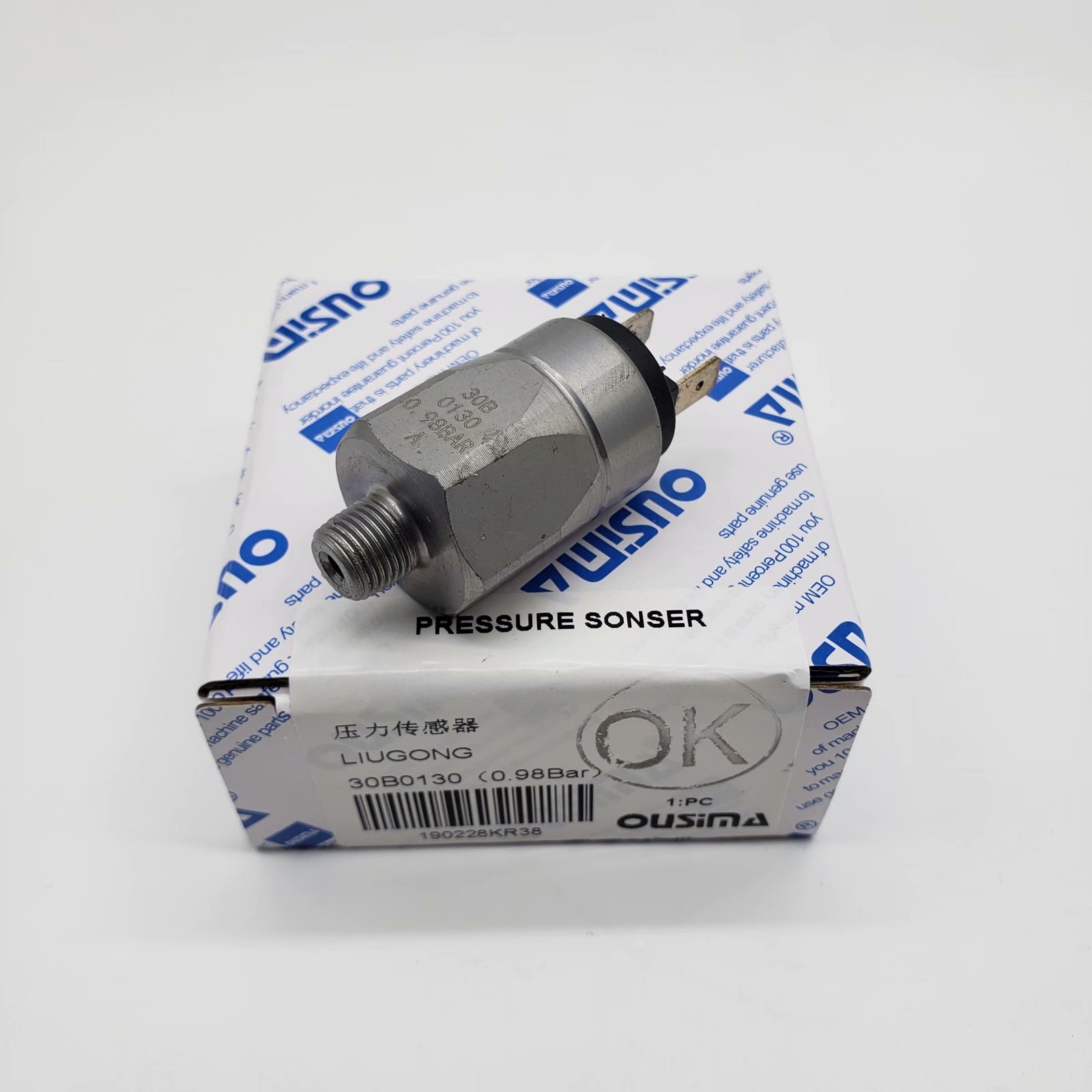 OUSIMA Eletric Excavator 30B0130 0.98 Bar Pressure Sensor