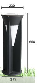 Quality Solar Lawn Light L-1006 wholesale