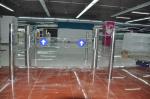 Supermarket Gate Four Arm Turnstile Tunrstile