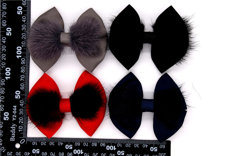Ribbon coloured bow-tied shoe flower,Handmade footwear ornaments and flower Thread ribbon Beige ,white,black,red ,blue