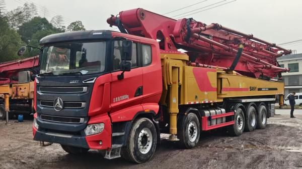 Sany Concrete Pump 2021 Year 62 M With Sany Chassis 5-axle Used Construction