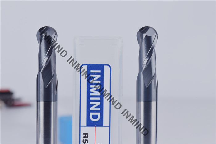 Long Shank Type Carbide Ball Nose End Mill 150 mm Length 6 mm Dia SGS