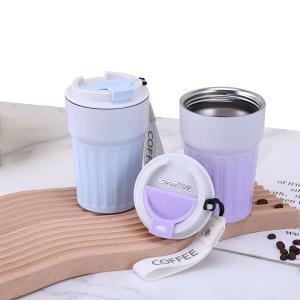Quality Stainless Steel Coffee Mug With Digital Display, Double Wall Vacuum Insulation wholesale