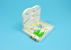 Quality FTTH Fiber SC/APC 2 Core Fiber Optic Terminal Box Saving Space 100*80*22mm Size wholesale