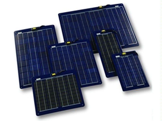 40 Watt Mono Black Solar PV Panels High Transmittance Low Iron Tempered Glass Cover