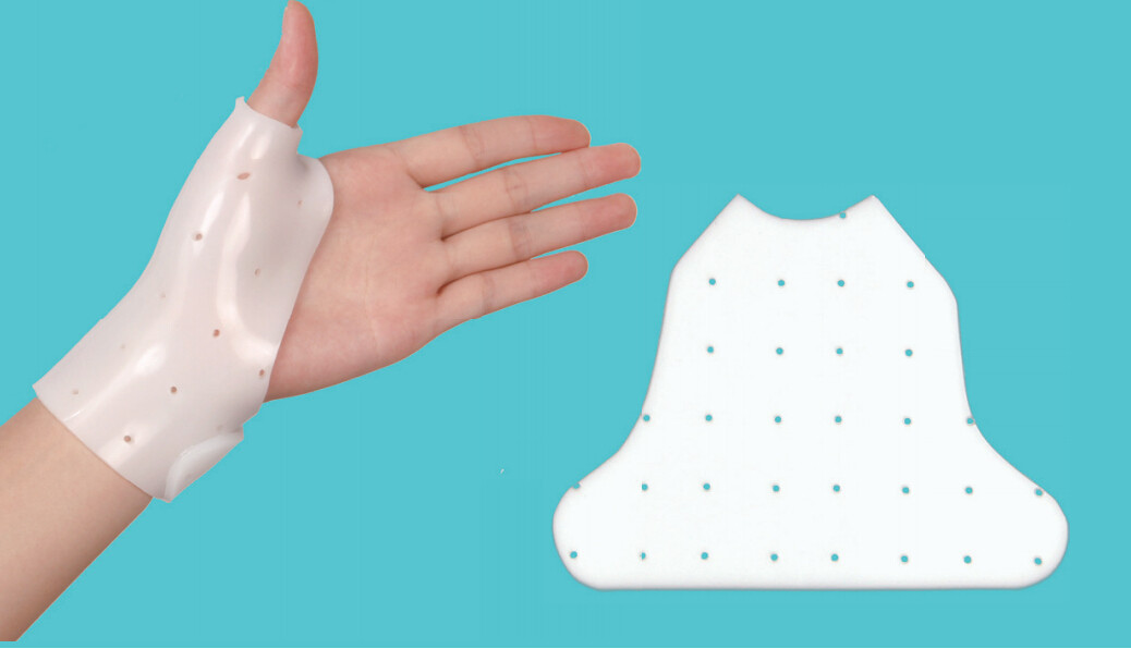 Tubular Thermoplastic Thumb Splint For Tendonitis Health Medical