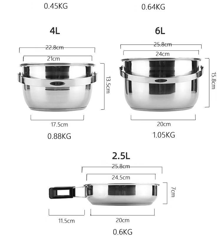 Factory Direct Sale 9 Pcs Cooking Pans And Pots Camping Portable Set Picnic Pots And Pans Outdoor Camping Equipment Set