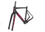 Carbon Fiber Frame 700C Hidden Cable Gravel Racing Bike Frame Black Matte